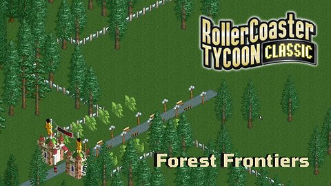 Revisiting a Classic - RollerCoaster Tycoon - Forest Frontiers