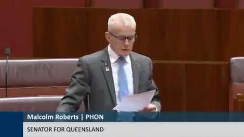 AU Senator Roberts Slams US Gov't Illegal Actions & Trashing Of Constitution, Defends Julian Assange