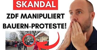 Videobeweis: ZDF unterwandert Bauern-Proteste mit KRlEGS-Treibern!