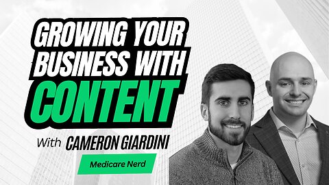 Growing Your Business With Content w/ Cameron Giardini! (Seven Figures Or Bust Ep 15)