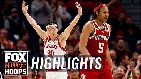 Indiana Hoosiers vs. Nebraska Cornhuskers Big Ten Tournament Highlights | 2024