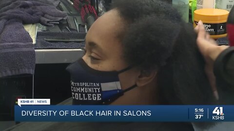 Diversity in hair salons remains an issue in Kansas City