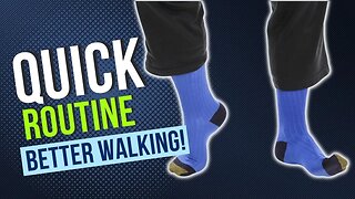 1 Min. Foot & Ankle Workout For Better Balance & Walking!