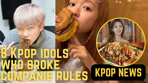 8 KPOP Idols Caught Breaking Company’s Strict Rules BTS Rose Blackpink Kpop Latest News Update Today