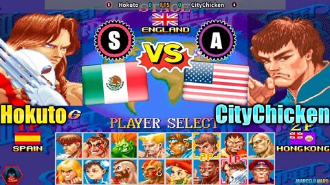 Super Street Fighter II X (Hokuto Vs. CityChicken) [Mexico Vs. U.S.A.]