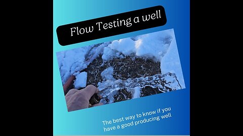 Flow testing a well