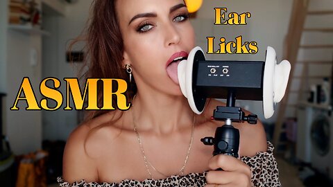 ASMR Gina Carla 🫦 Pure Ear Licks 👅