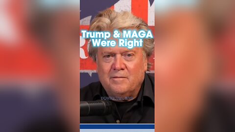 Steve Bannon: This Thanksgiving Make Sure You Let Everyone Know Trump & MAGA Were Right About The Biden Regime - 11/21/23