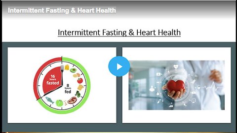 Know more about intermittent fasting and its benefits for your heart health