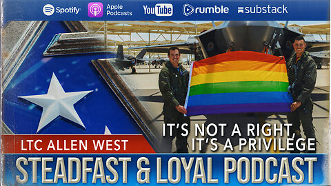 Allen West | Steadfast & Loyal | Serving is Not a Right, It's a Privilege