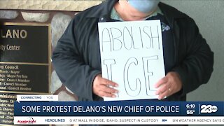 Delano community members protest hiring process of new police chief