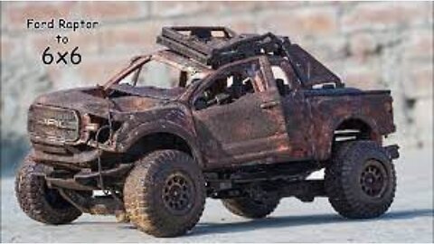 Restoration Abandoned Ford Raptor to 6x6 Truck