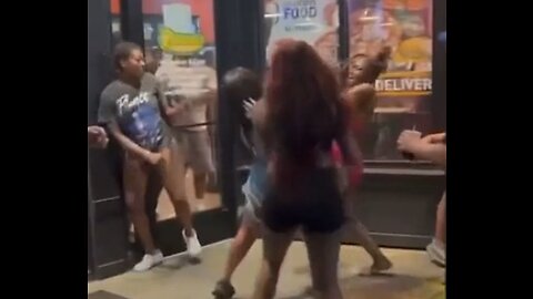 2023: Black women having a chicken fight