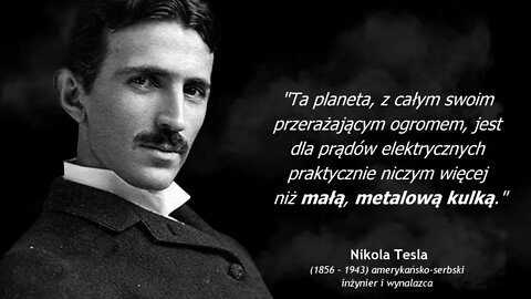 Nikola Tesla 🔗 Sławne Cytaty🧐 najbardziej kreatywnego człowieka👁‍🗨