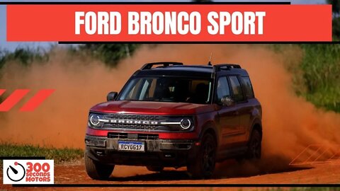 FORD BRONCO SPORT rugged small SUV equipped for trails with standard 4X4