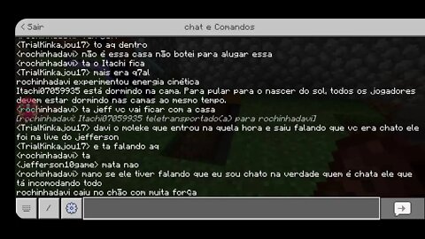 jogando Minecraft no celular 1.19.22