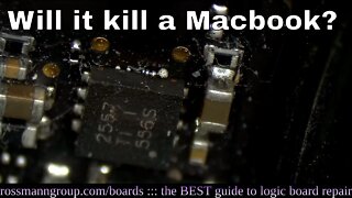 Can plugging in a USB drive kill a Macbook?