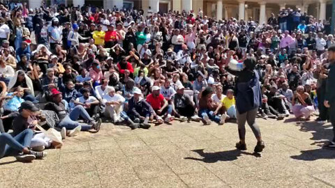 Watch: UCT Students Protesting At Upper And Lower Campus