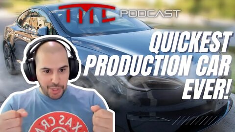 Louis' Tesla Model S Plaid DELIVERY EXPERIENCE… | TMC Podcast Clip