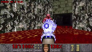 Doom: Base Ganymede (Unity Add-On) - E2M9 (Secret Level): The Abandoned Temple (UV-Max)