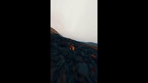 Valcano drone video