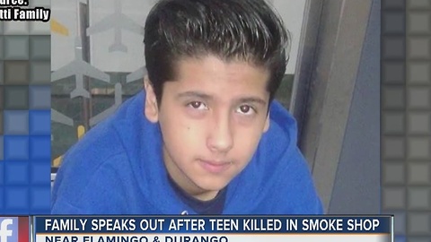 Father of teen killed in smoke shop during attempted robbery speaks out