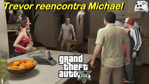 GTA 5 Trevor Reencontra Michael