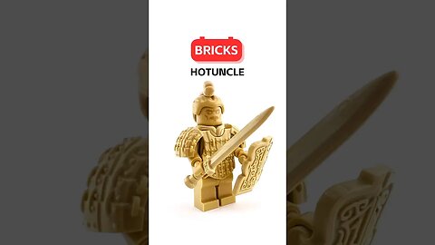 Ancient China Qin Elite Soldier Terracotta Army MInifigures Speed Build #toys #bricks #minifigures