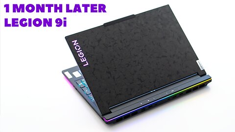 NEW Lenovo Legion 9i Laptop - 1 Month Review - Not Sponsored.