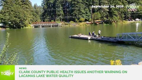 Clark County Public Health issues another warning on Lacamas Lake water quality