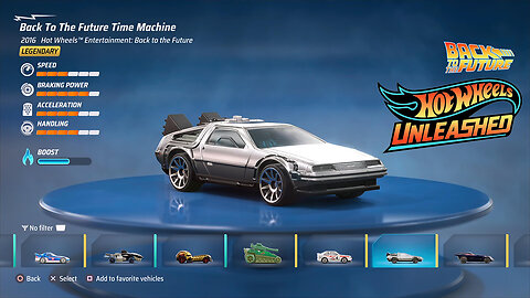 PS5 | Hot Wheels Unleashed: Back To The Future Time Machine 2016, DeLorean DMC-12 (1981) - Online MP