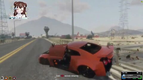 Lilly gets Carbombed during S+ Boost chased by AJ Hunter GTA RP NoPixel