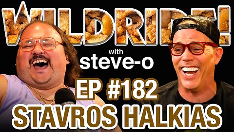 Stavros Halkias Busts Nuts and Eats Chicken - Wild Ride #182