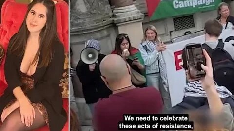 Revealed: Pro-Palestine activist who called Hamas terror attacks 'beautiful and inspiring' during