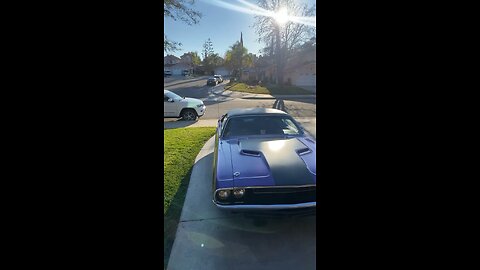 1972 dodge challenger and 1937 chevy coupe