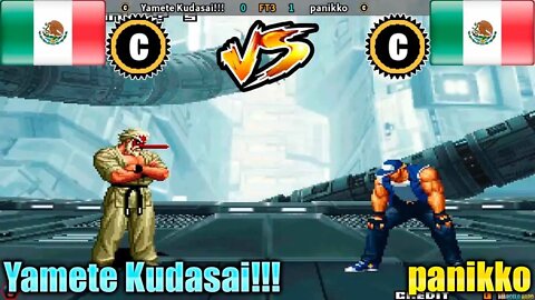 SNK vs. Capcom: SVC Chaos (Yamete Kudasai!!! Vs. panikko) [Mexico Vs. Mexico]