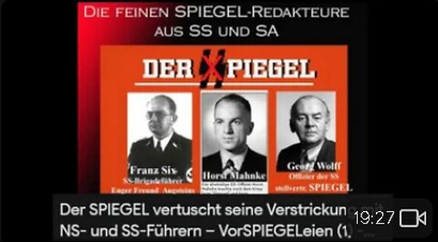 Das Führerprinzip in der Bundesrepublik Deutschland; Alfred Six und DER SPIEGEL!