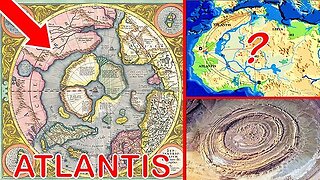 Lost Roman Map has ATLANTIS at Eye of Sahara Africa! OK. This is STRANGE. (Richat Structure)