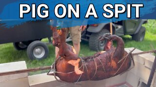 Memorial Day Party! Pig On A Spit | Family Get Together | Remembering Those Who Didn't Make It Back