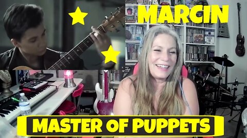 MARCIN Reaction MASTER OF PUPPETS - TSEL Marcin Fingerstyle on one Guitar TSEL Reacts! #reaction