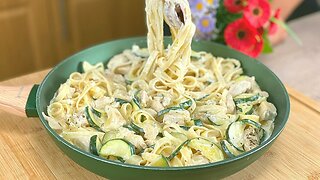 Chicken Pasta with Vegetables *Healthy Dish* (Lunch or Dinner) - Simple Recipe