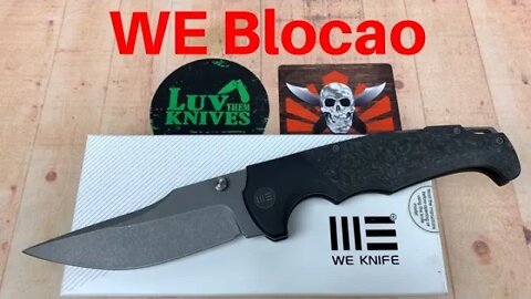 WE 920 Blocao lock back knife / Includes Disassembly