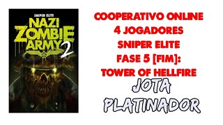 Sniper Elite Nazi Zombie Army 2 - Fase 5 [FIM] - Cooperativo de 4 pessoas com Jota Platinador