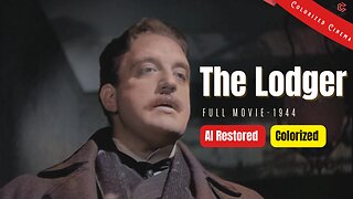 The Lodger (1944) | AI Restored and Colorized | Subtitled | Merle Oberon, Laird Cregar | Horror