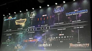 FASES 5 E 6 do UCM! TODOS ANÚNCIOS DA MARVEL E DA DC NA SAN DIEGO COMIC CON 2022! | PARTE 2