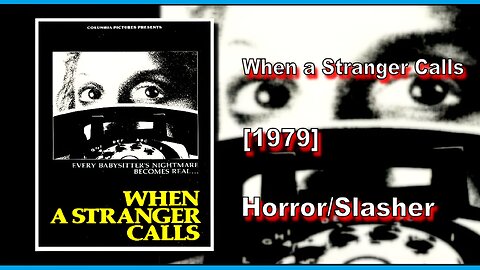 When a Stranger Calls (1979) | HORROR/SLASHER | FULL MOVIE