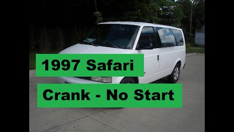 1997 GMC Safari Crank - No Start When Cold Outside - Let' Figure This Out