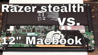 A look at the Razer Stealth laptop vs. New Macbook