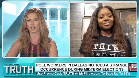 POLL WORKERS IN DALLAS NOTICED A STRANGE OCCURRENCE DURING MIDTERM ELECTIONS