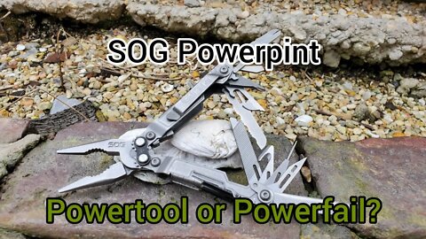 SOG Powerpint- pocket size edc multitool